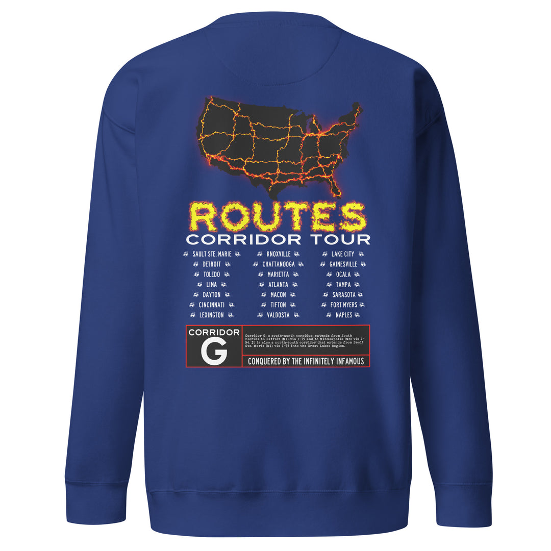 I-75 / CORRIDOR G SWEATSHIRT – ROUTES OF DESTINY