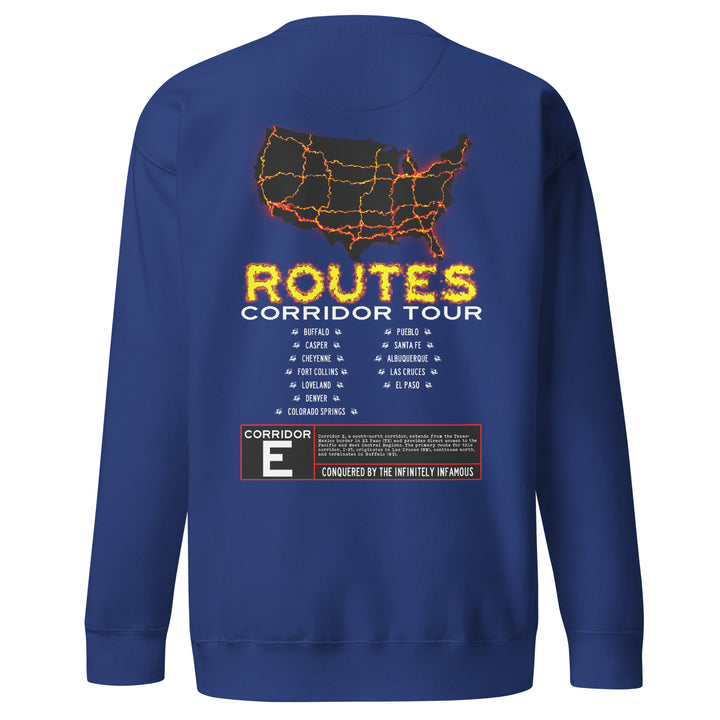 I-25 / CORRIDOR E SWEATSHIRT – ROUTES OF DESTINY