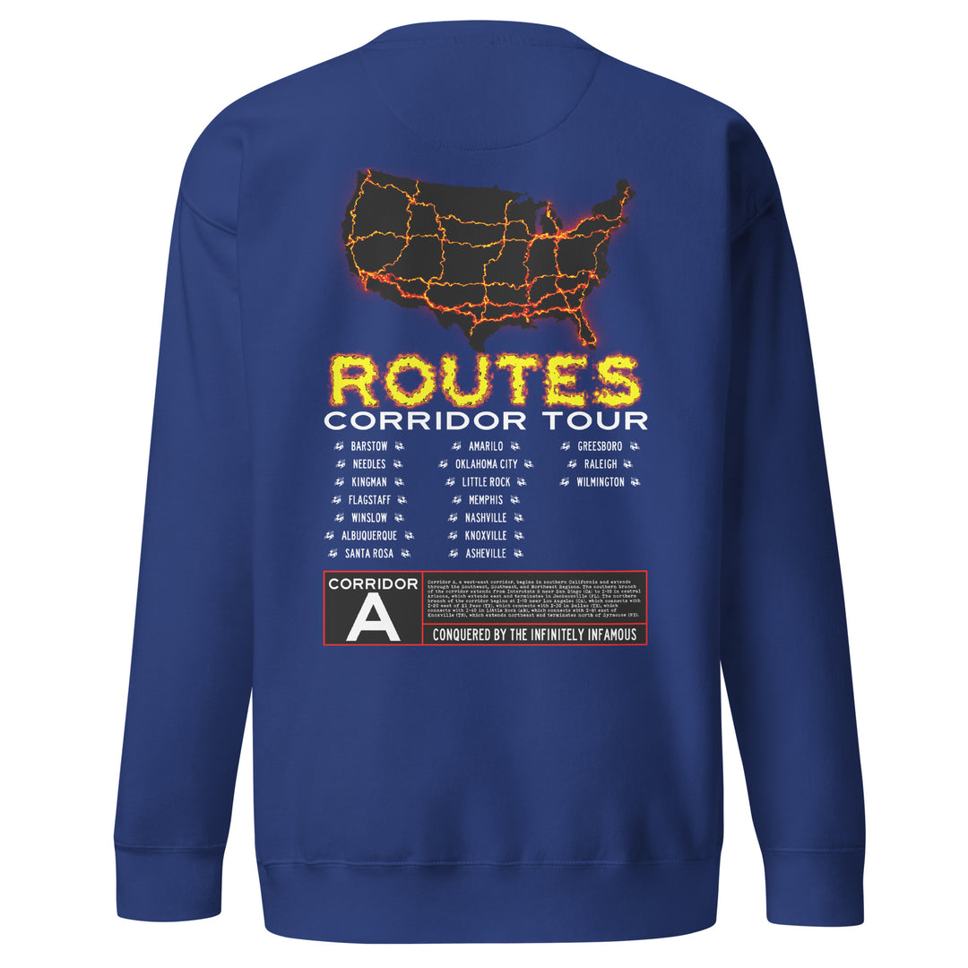 I-40 / CORRIDOR A SWEATSHIRT – ROUTES OF DESTINY