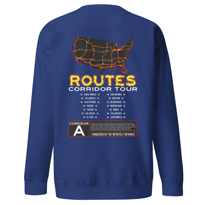 I-10 / CORRIDOR H SWEATSHIRT – ROUTES OF DESTINY