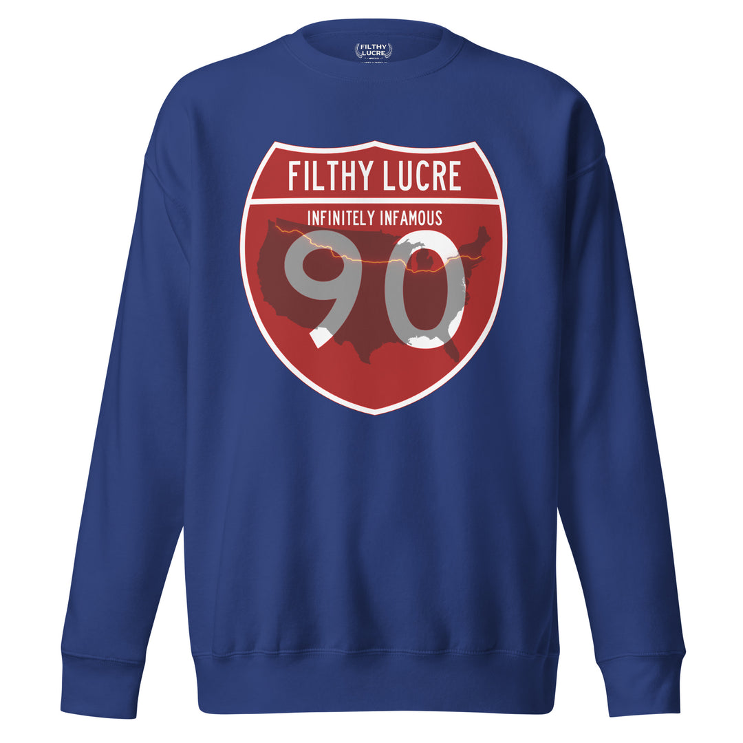 I-90 / CORRIDOR C SWEATSHIRT – ROUTES OF DESTINY