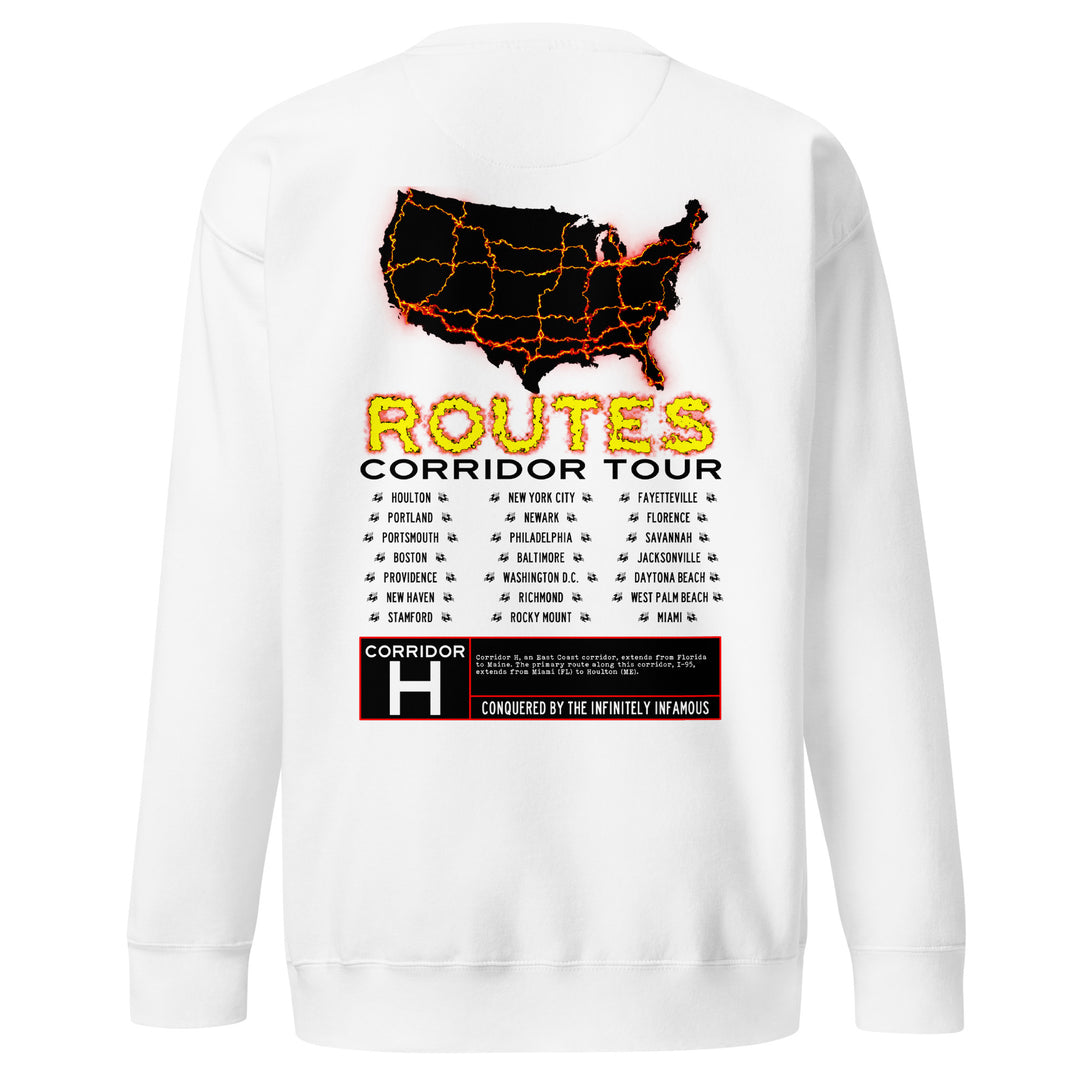 I-95 / CORRIDOR H SWEATSHIRT – ROUTES OF DESTINY