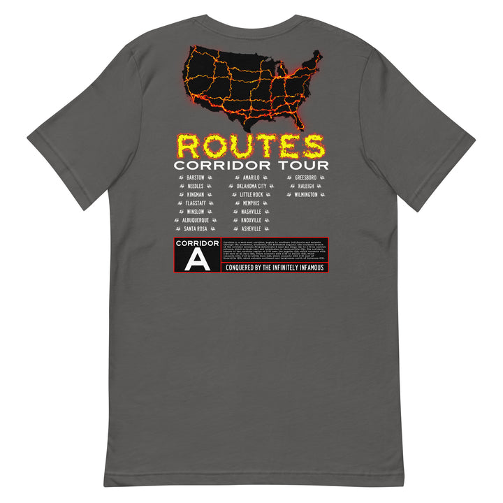 I-40 / CORRIDOR A T-SHIRT – ROUTES OF DESTINY