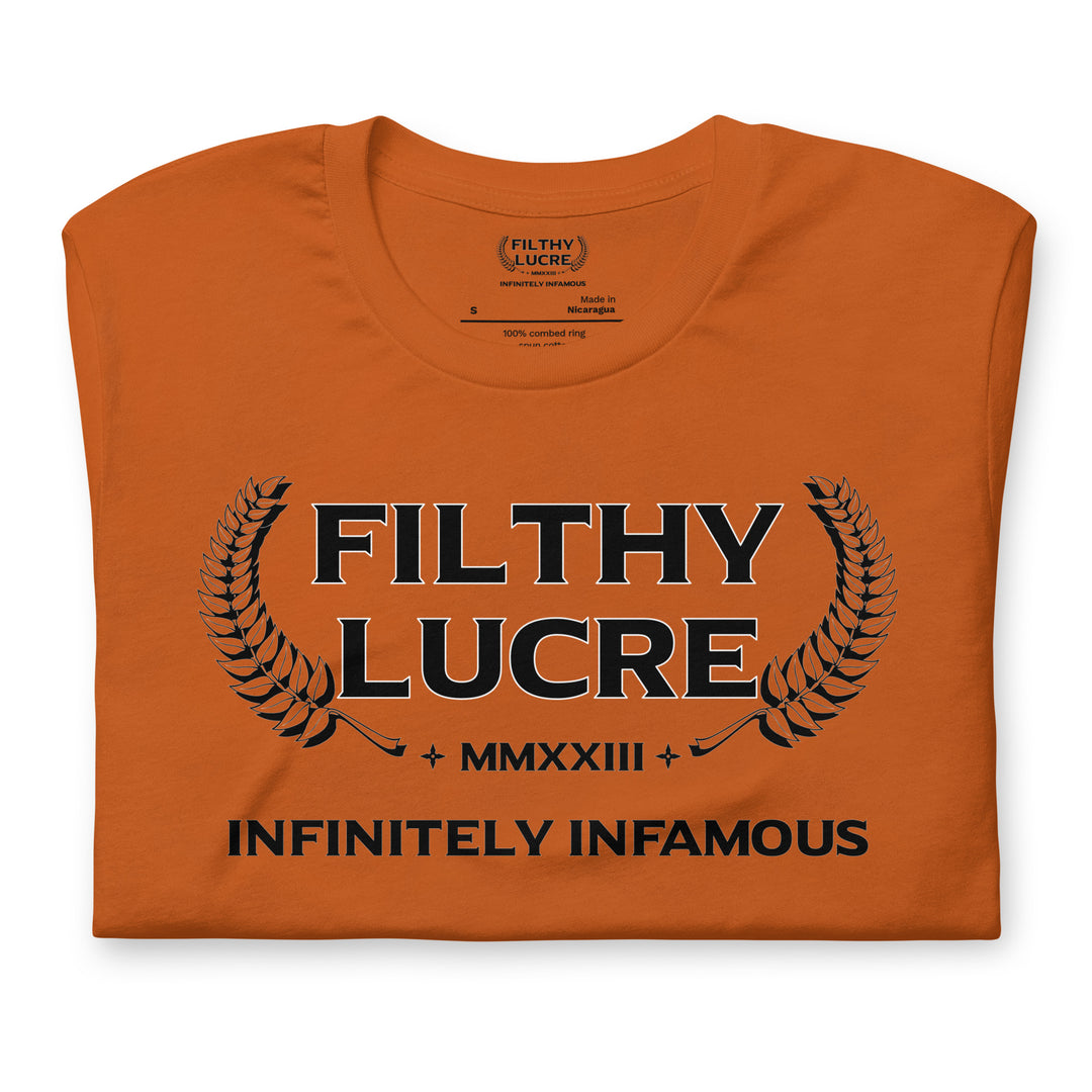 INFINITELY INFAMOUS INAUGURAL T-SHIRT