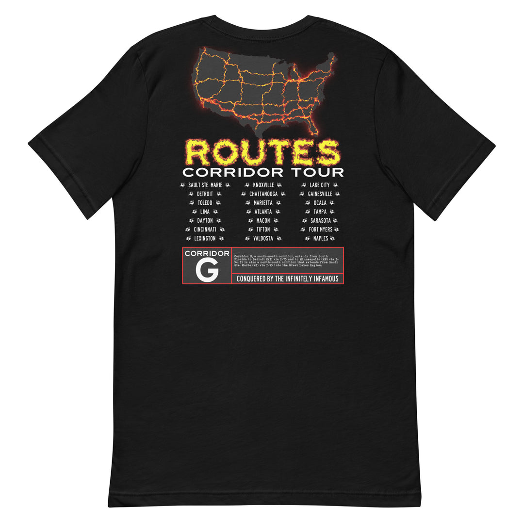 I-75 / CORRIDOR G T-SHIRT – ROUTES OF DESTINY