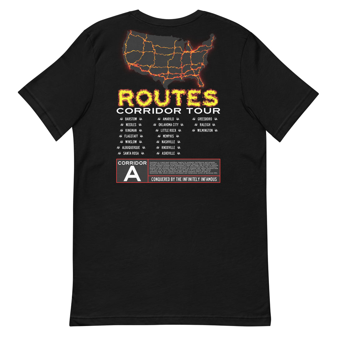 I-40 / CORRIDOR A T-SHIRT – ROUTES OF DESTINY