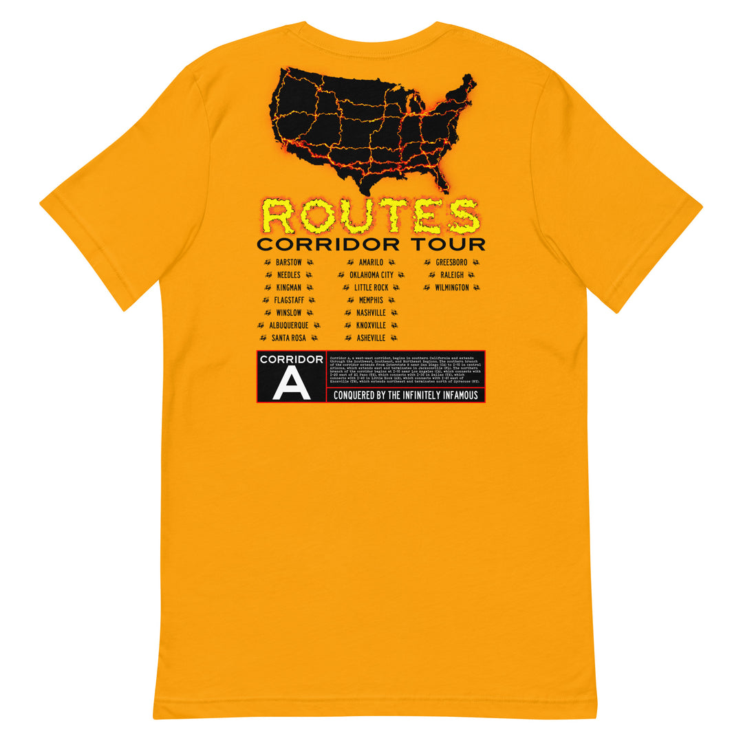 I-40 / CORRIDOR A T-SHIRT – ROUTES OF DESTINY