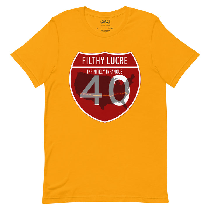 I-40 / CORRIDOR A T-SHIRT – ROUTES OF DESTINY