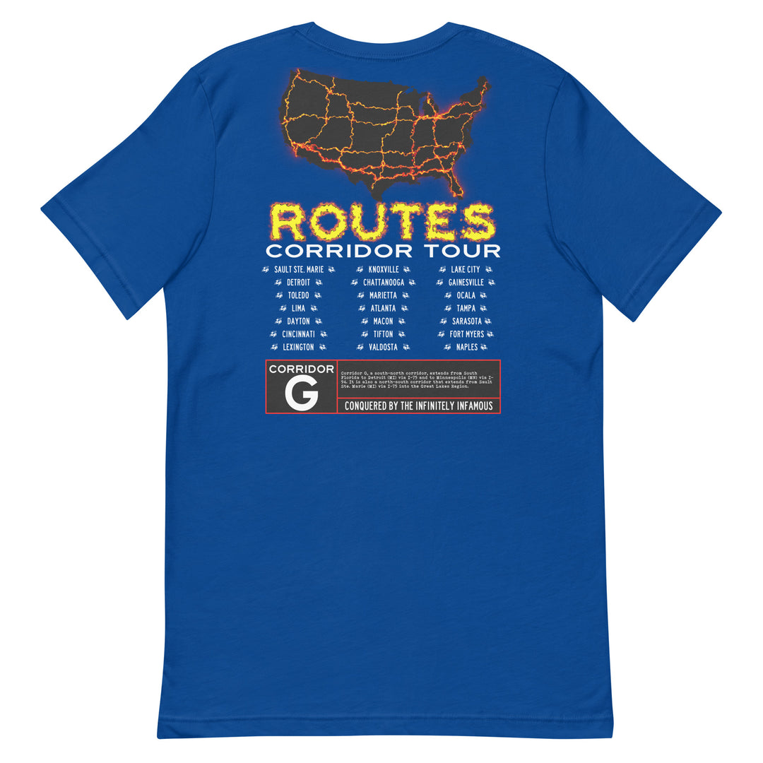 I-75 / CORRIDOR G T-SHIRT – ROUTES OF DESTINY