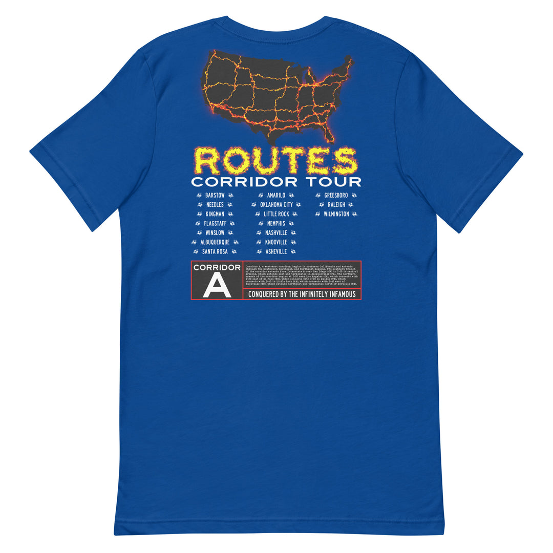 I-40 / CORRIDOR A T-SHIRT – ROUTES OF DESTINY