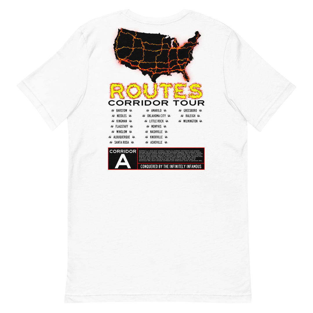 I-40 / CORRIDOR A T-SHIRT – ROUTES OF DESTINY