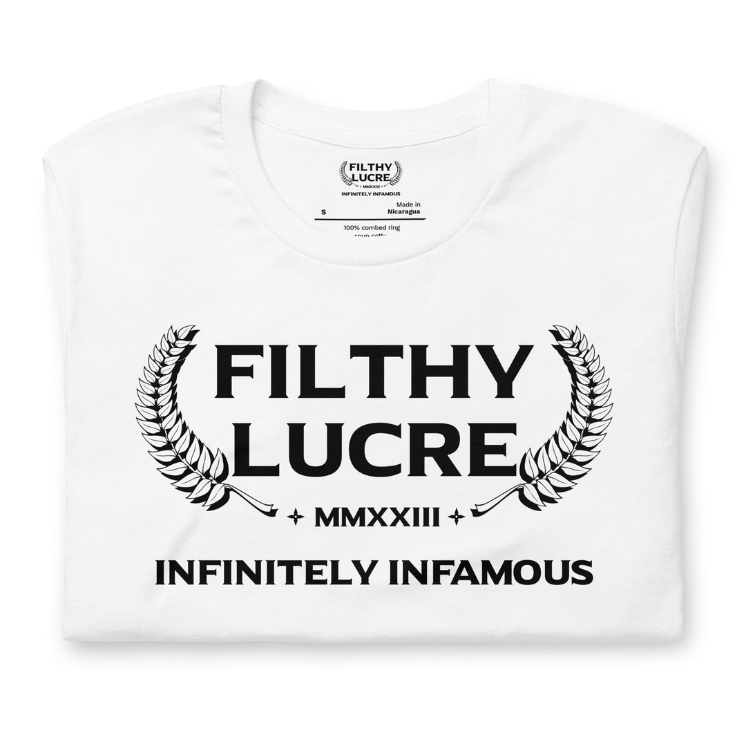 INFINITELY INFAMOUS INAUGURAL T-SHIRT