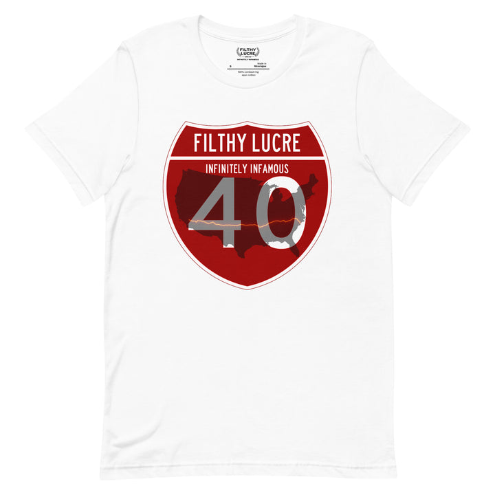 I-40 / CORRIDOR A T-SHIRT – ROUTES OF DESTINY